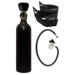 De Profundis Inflated Kit Dry Suit Aluminum Bottle 0.85L