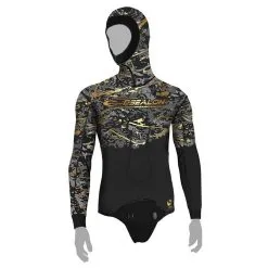 EPSEALON Black Fusion Skin SD Spearfishing Jacket 5 Mm