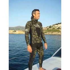 Outlet Wetsuits Store -Outlet Wetsuits Store h.dessault camo stone spearfishing jacket 5 mm 1