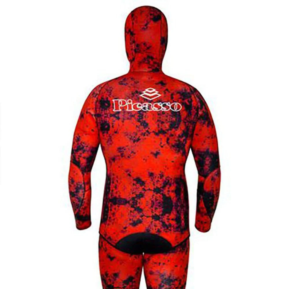 Picasso Camo Blood Spearfishing Jacket 3 Mm 4 Picasso Camo Blood Spearfishing Jacket 3 Mm - Image 2
