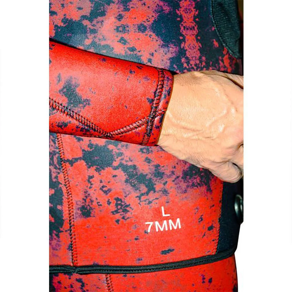 Picasso Camo Blood Spearfishing Jacket 3 Mm 7 Picasso Camo Blood Spearfishing Jacket 3 Mm - Image 5