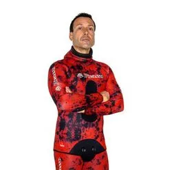 Picasso Camo Blood Spearfishing Jacket 7 Mm -Outlet Wetsuits Store picasso camo blood spearfishing jacket 7 mm 2